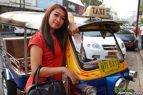 Thai first timer goes from Tuk Tuk driver to a nude model on the rise