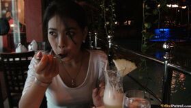 Filipina teen was picked up in the local bar and fucked on camera by tourist