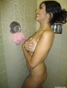 Latina ex-girlfriend Ruby Reyes caught naked in shower by her ex-bf