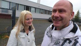 Older man picks up a winning German blonde and they have amateur sex
