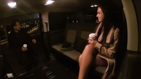 European beauty from Czech Republic gets drilled hard on the backseat
