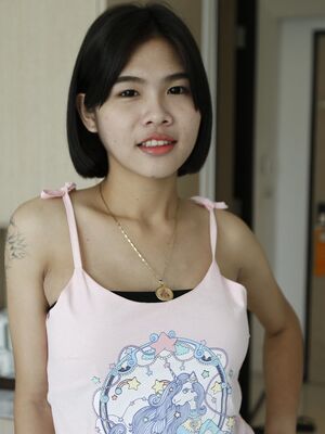 Hello LadyBoy - 21 yr old shy Thai shemale sucks off tourists cock