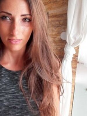 Screw Me Too - French beauty takes selfies while stripping down to sheer lingerie