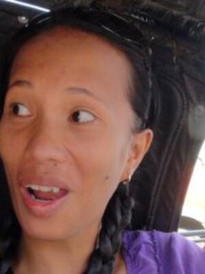 Trike Patrol - Filipino MILF with pigtails is picked up and fucked in tight vagina