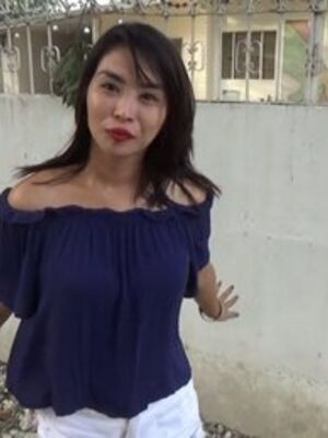 Trike Patrol - Tattooed Filipina bargirl sucks the cum from a cock in pov mode