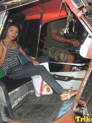 Trike Patrol - Filipina bargirl Ella makes her debut by fucking a sex tourist POV style