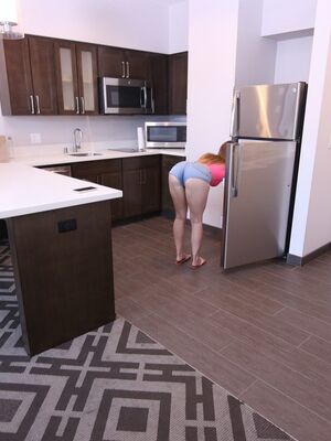 Kinky Family - Sexy teen Kenzie Madison goes up & down on her stepbrother's BBC in POV