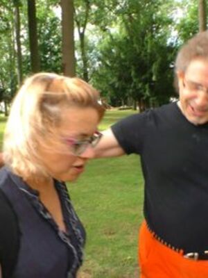 Deutschland Report - Amateur German chick Manuela P picked up at the park for blowjob & swallow